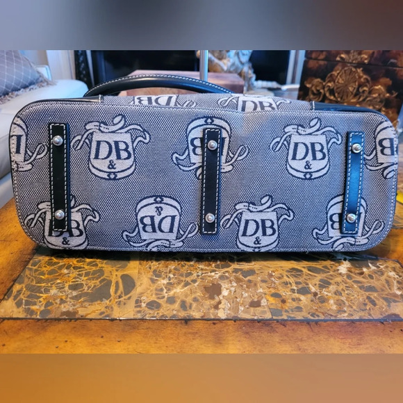 Dooney & Bourke Donegal Crest Logo Satchel Bag - Picture 5 of 13